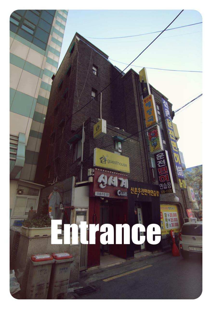 24 Guesthouse Sinchon Seoul Exterior foto